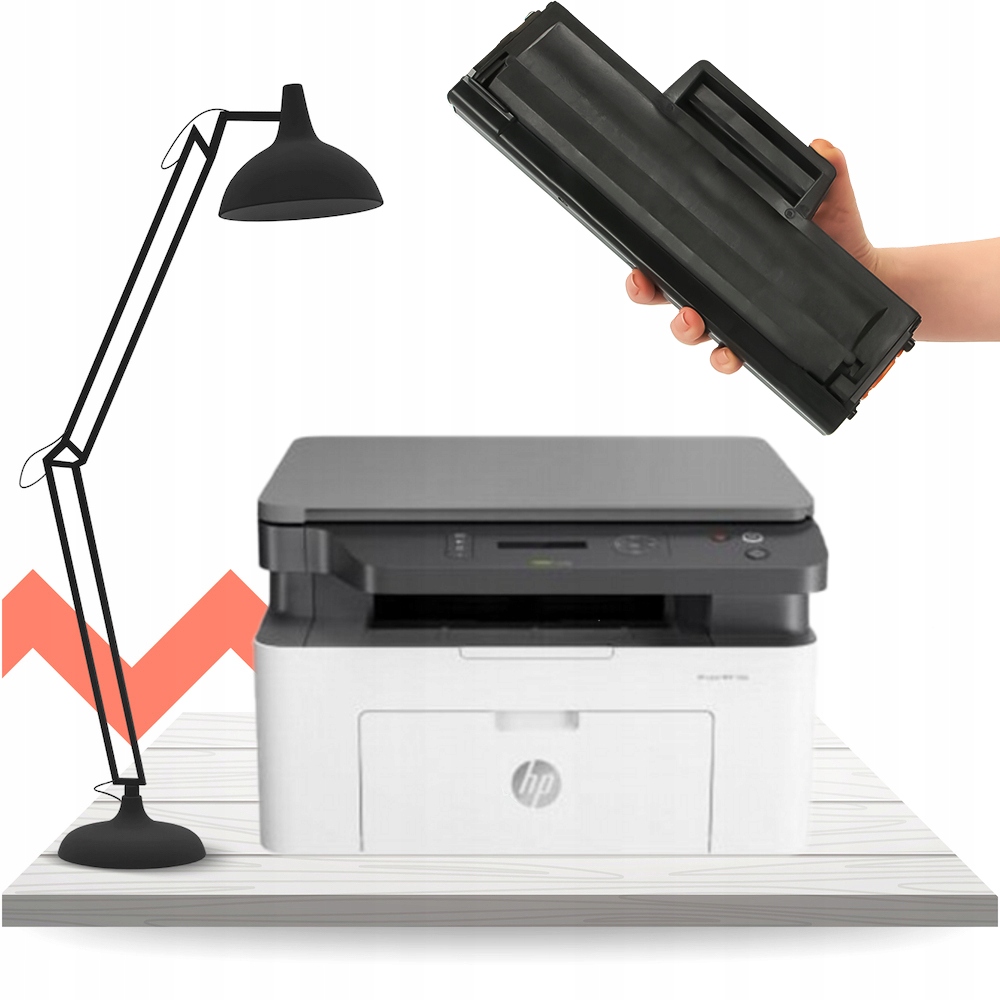 Toner do HP Laser MFP 135 W Czarny 106A CHIP Wydajność 1000 str.