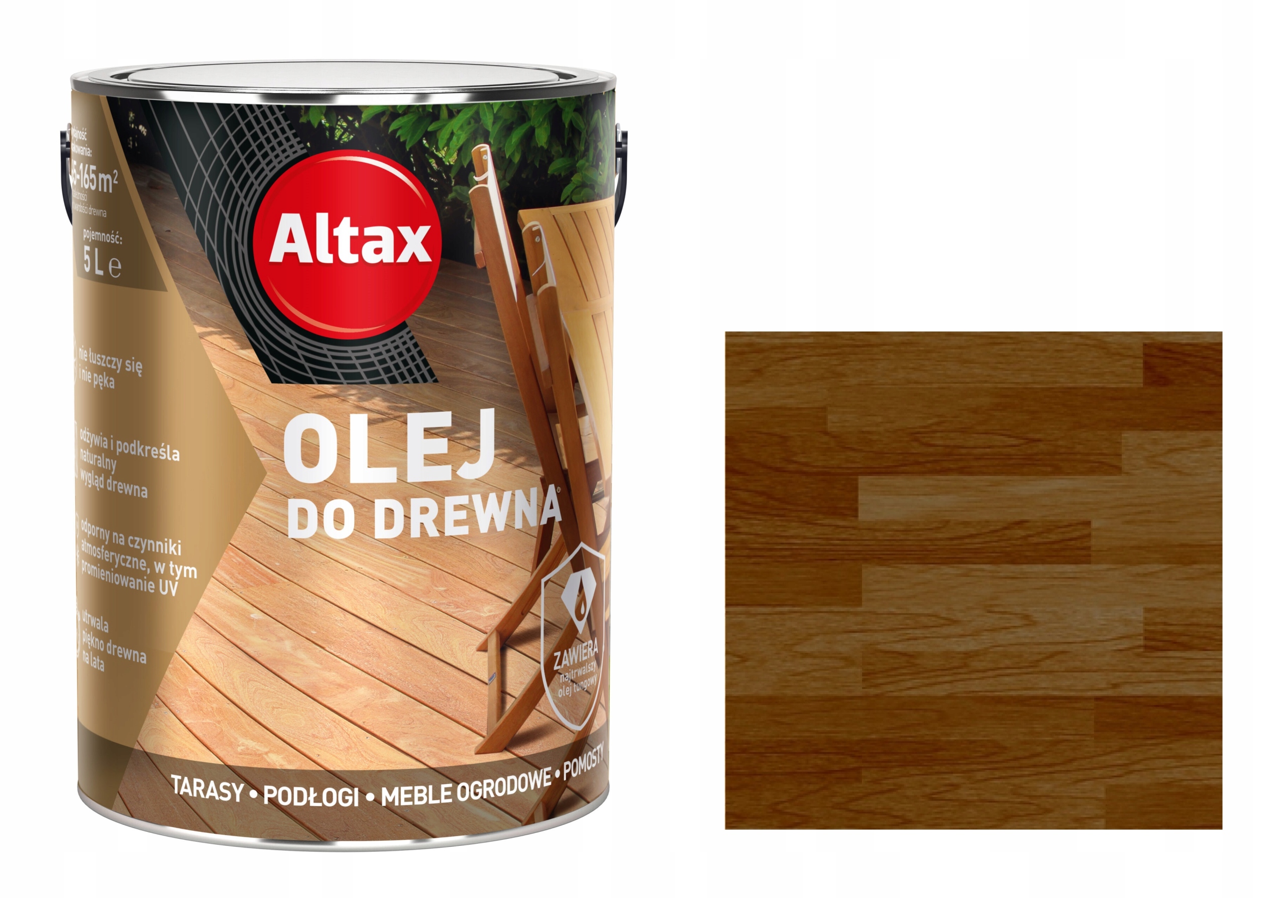 Altax Olej Do Drewna Tarasów 5L Tik
