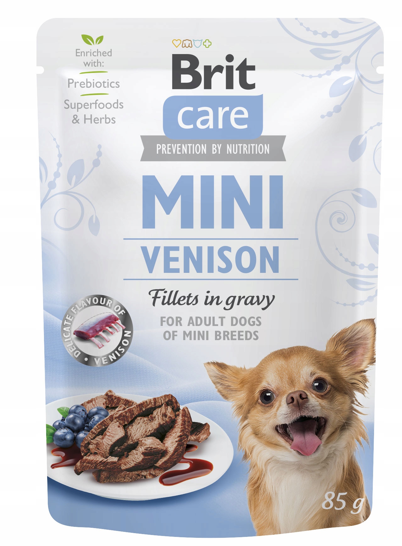 Levně Brit Care Mini Venison fillets in gravy 85 g