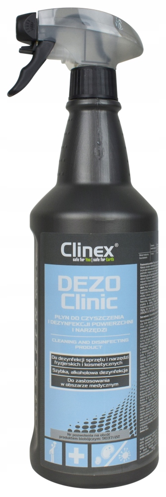 

DEZOClinic płyn dezynfekcja narzędzi kosmetycznych