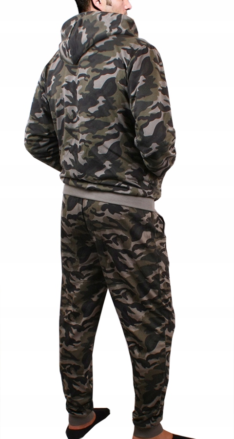 MORO dres MĘSKI DRESY SPODNIE bluza KAPTUR 2571 XXL Kolor niebieski