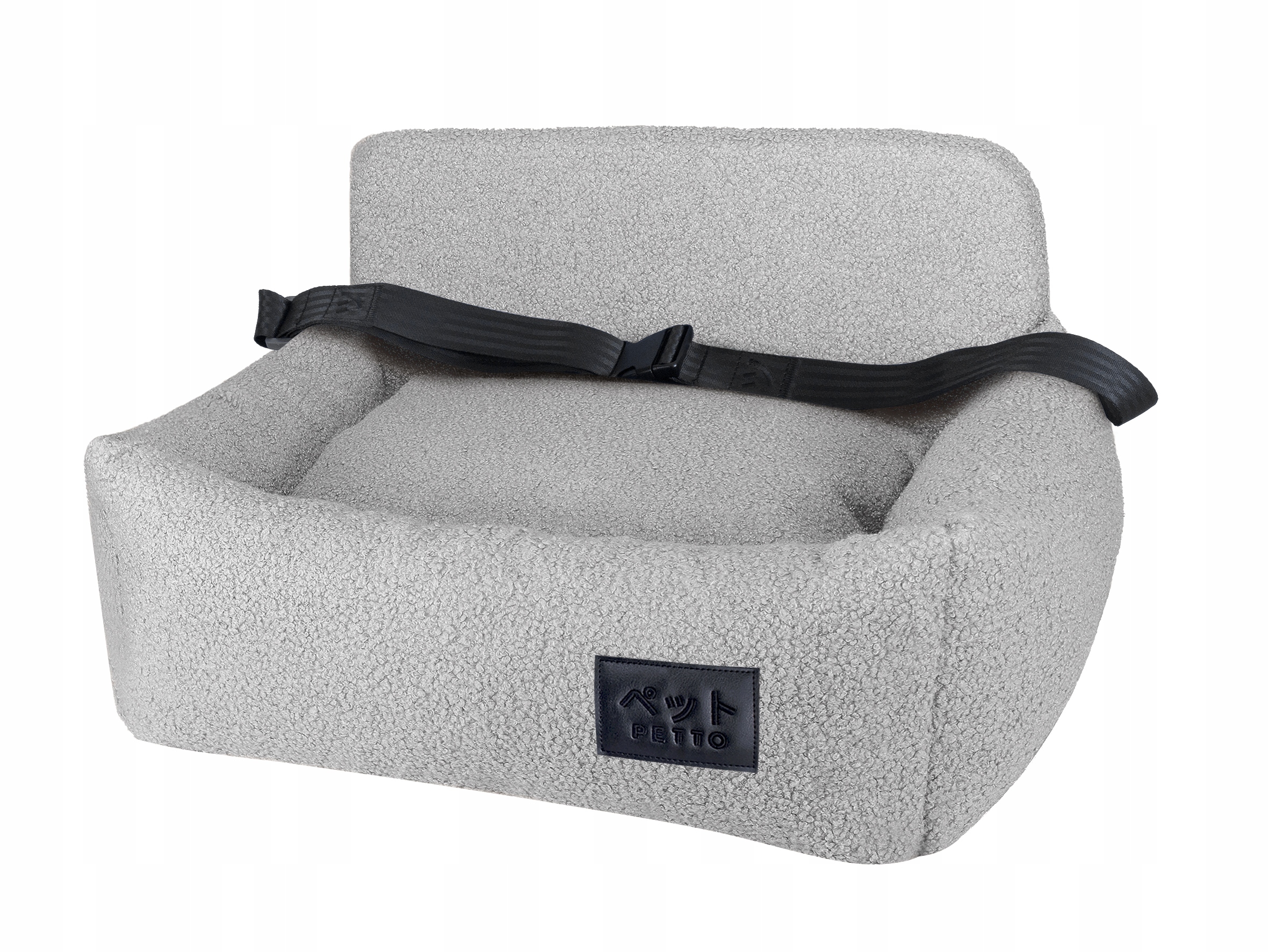 Levně Petto autosedačka pro psa Oi Cozy šedá, jednomístná