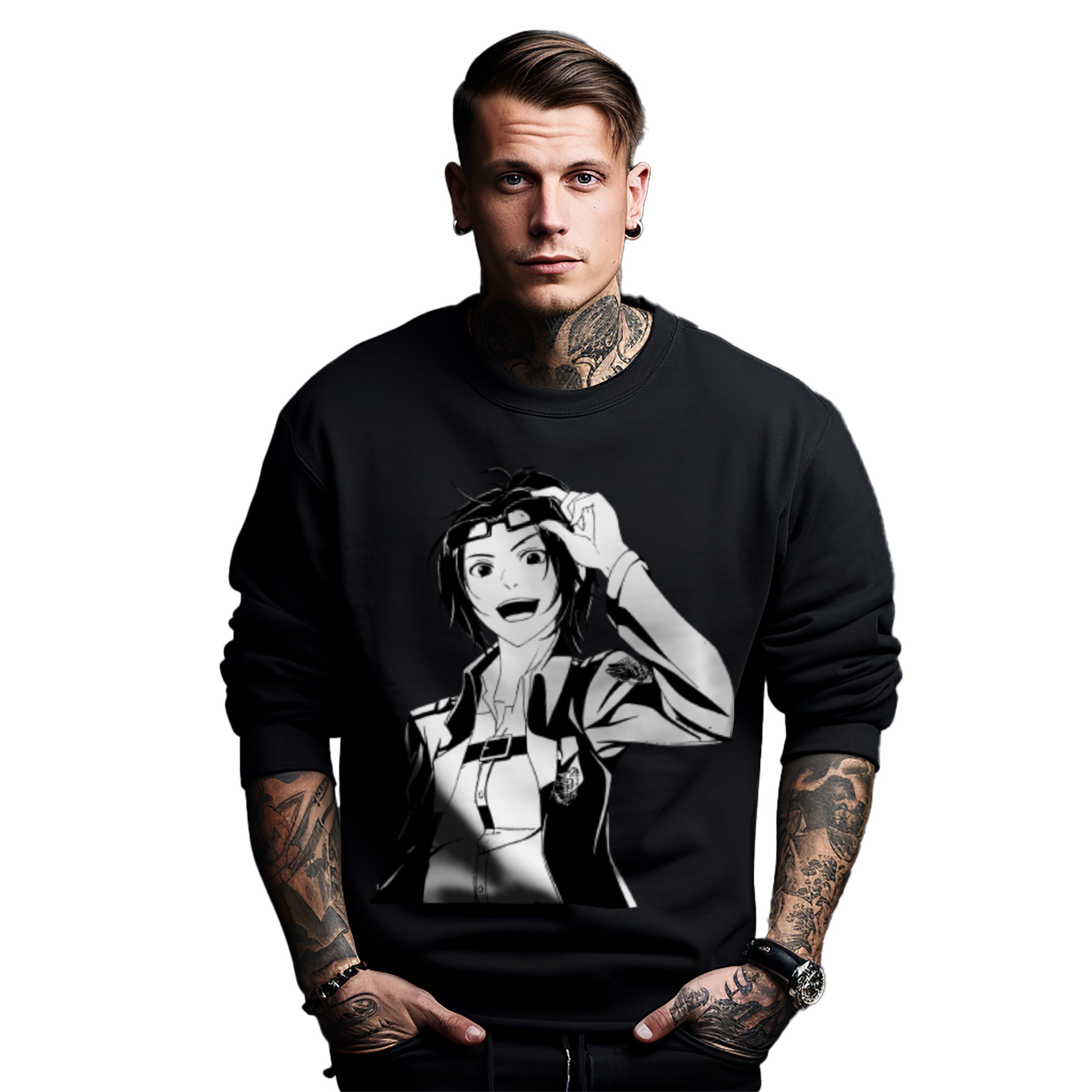 Mikina s potiskem Anime Attack on Titan