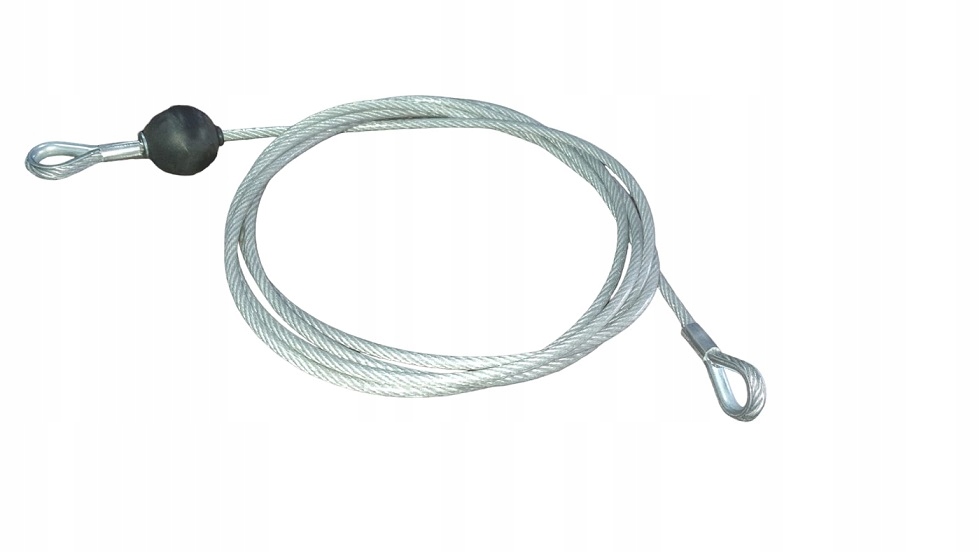 Linka stalowa w oplocie PCV 4/5mm do atlasu 270 cm