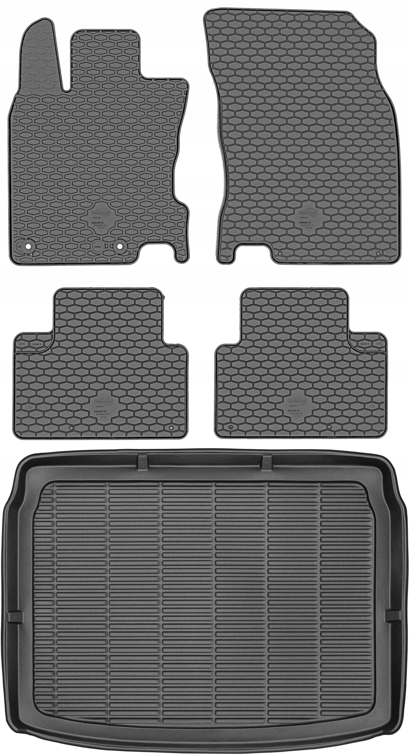 Килимки Max-Килимок резинові 911410+219764 5 el.