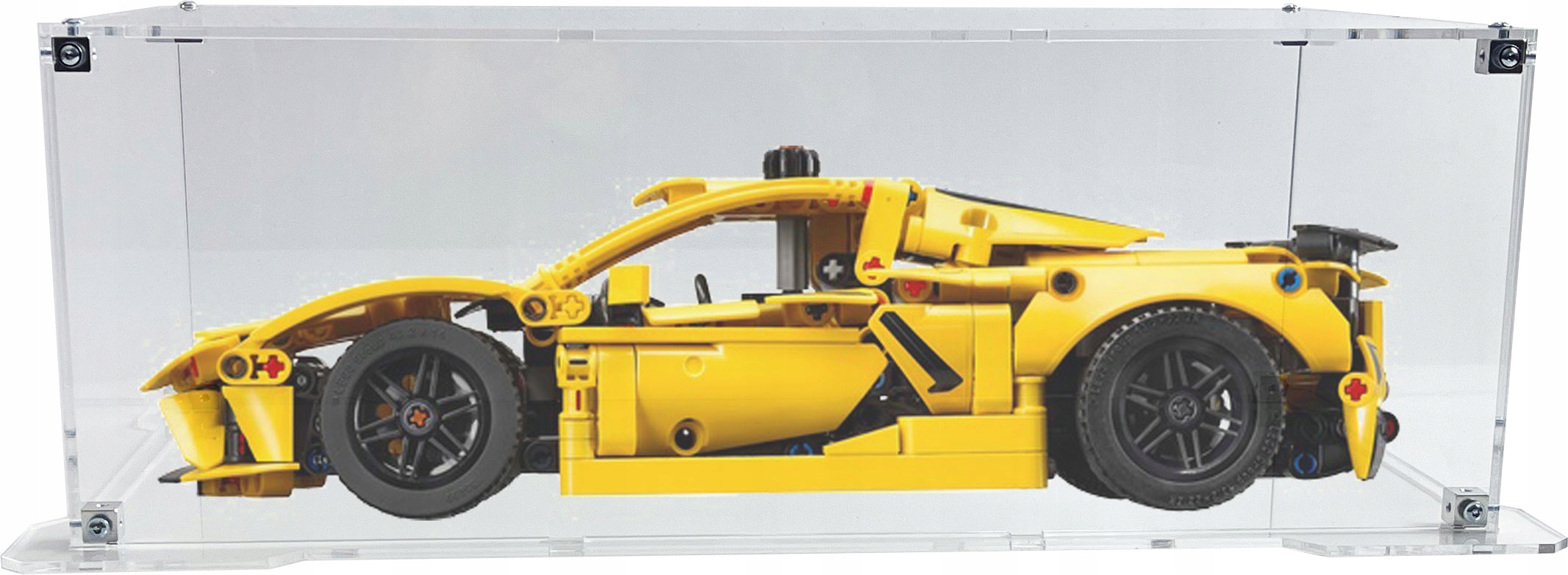 Vitrína s podstavcem Drewlandia pro sadu Lego 42205 Chevrolet Corvette
