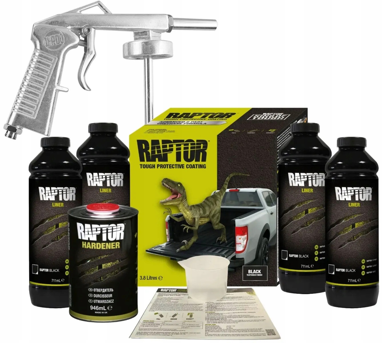 Raptor Čierny, Sada 4KS Tužidlo Pištoľ