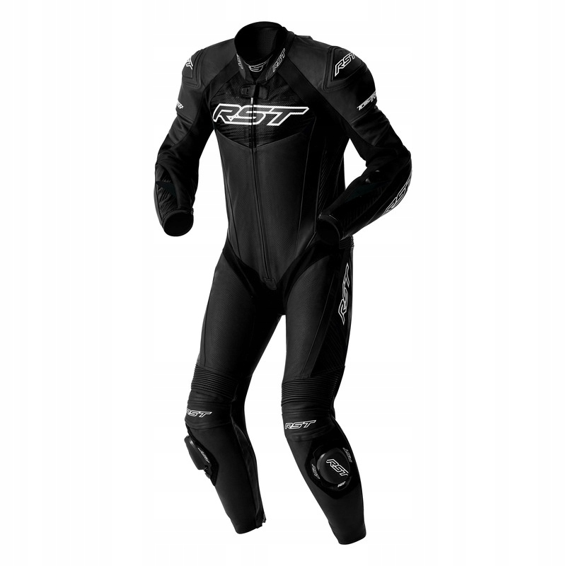 Jednodielna Motocyklová Kombinéza Rst Tractech Evo D3O Black White (XL)
