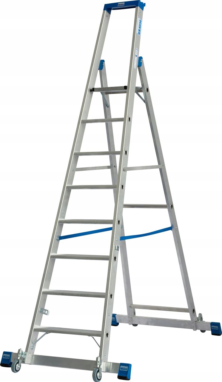 Krause STABILO drabina jezdna 8 stopni 127327 Wysokość robocza 3.9 m