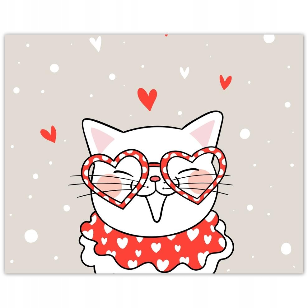 

Plakat 50x40 Kotek Kotki Koty Kicia