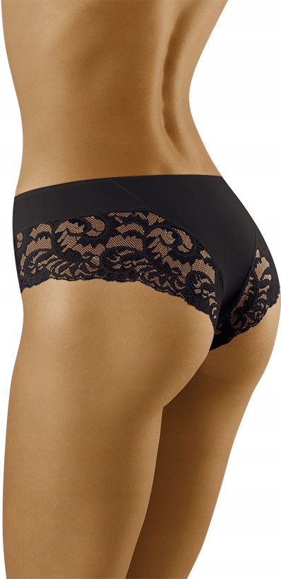 

Wolbar figi damskie mikrofibra Cara M czarne