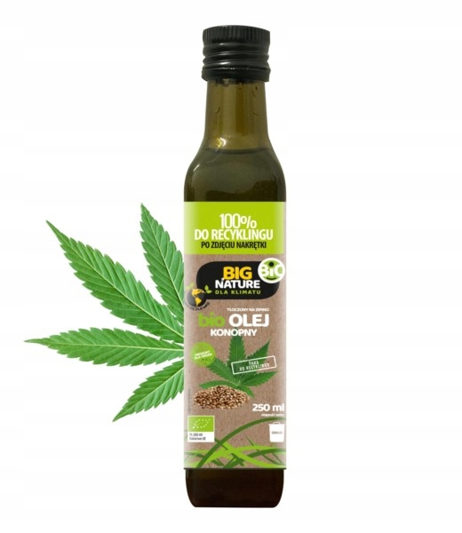 Levně Big Nature Bio Konponový olej 250 ml 100%