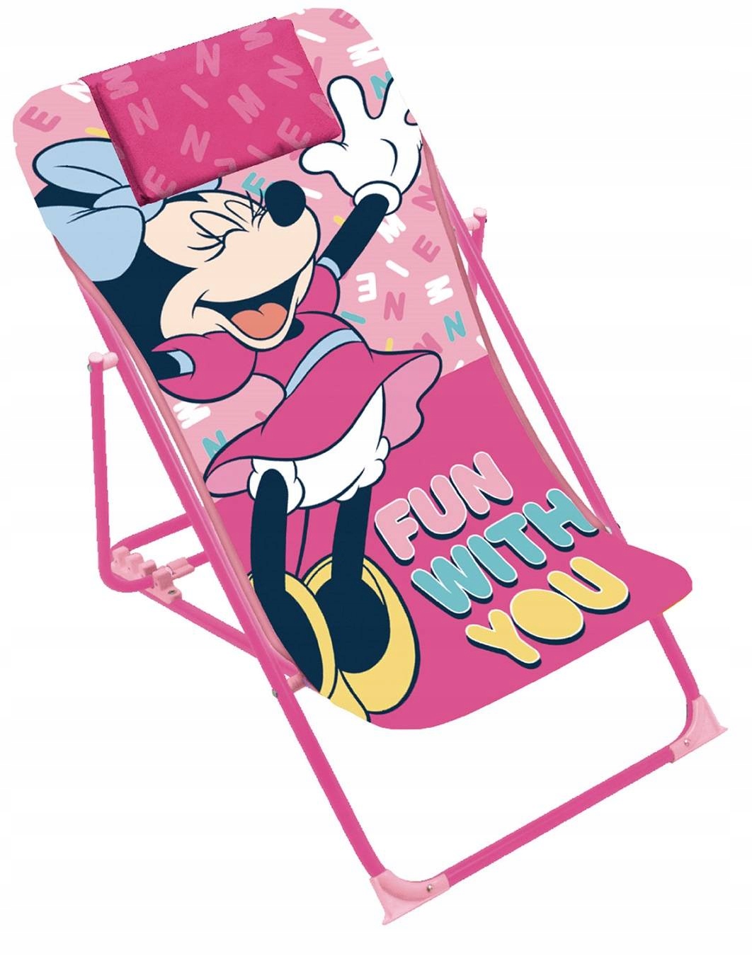

Disney Myszka Minnie Leżak Krzesło Leżaczek Dzieci