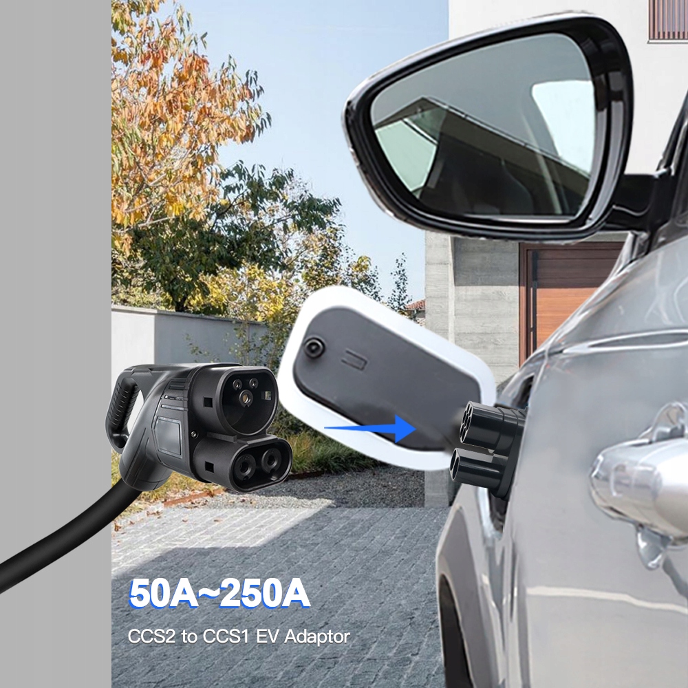 ADAPTER CCS2 do CCS1, DC/AC 200KW, 250A Marka Khons