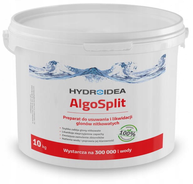 

Hydroidea AlgoSplit 10kg Likwiduje Glony Nitkowate