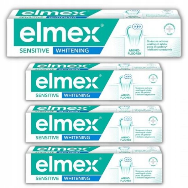 

Pasta do zębów Elmex Sensitive Whitening x 4 szt.