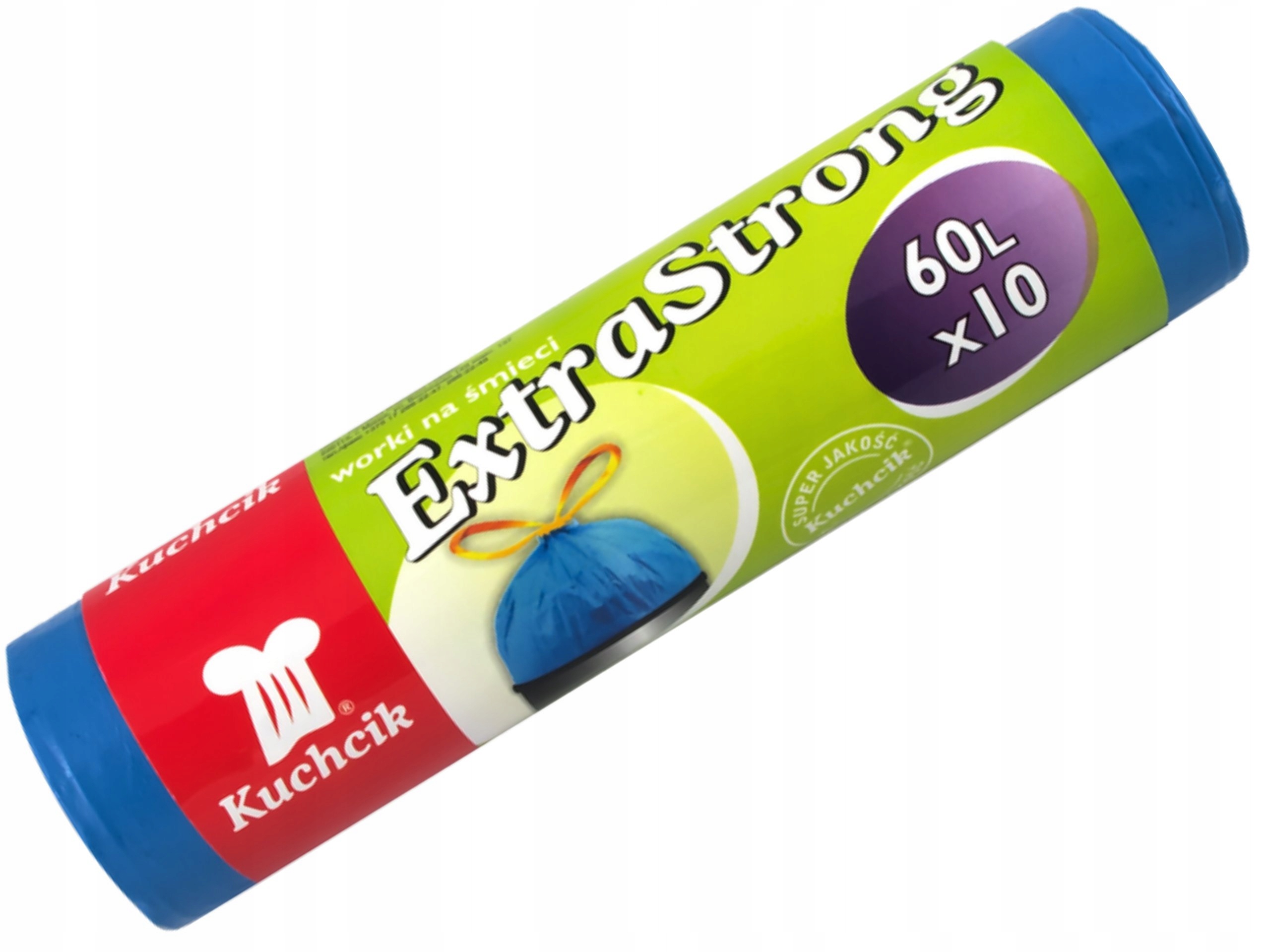 

Worki na śmieci z taśmą Kuchcik ExtraStrong 60L 10