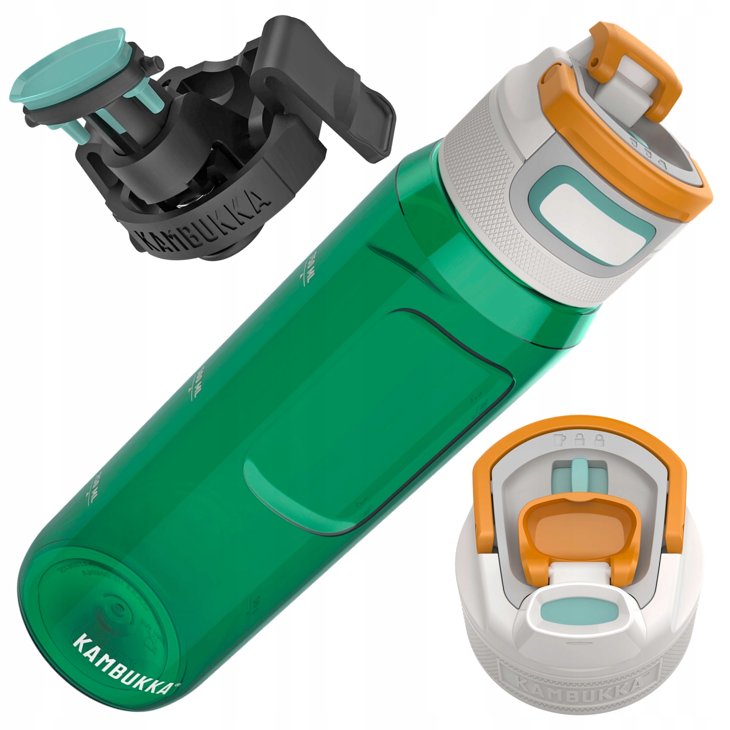 Láhev Lahev Na Pití Na Vodu Kambukka Elton Zelená Z Tritanu Bez Bpa 1000 ml