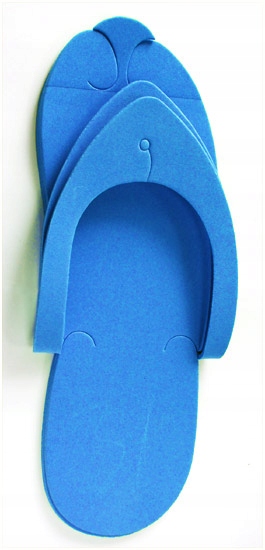 

Klapki Japonki do pedicure salonu Z Pianki 12 par