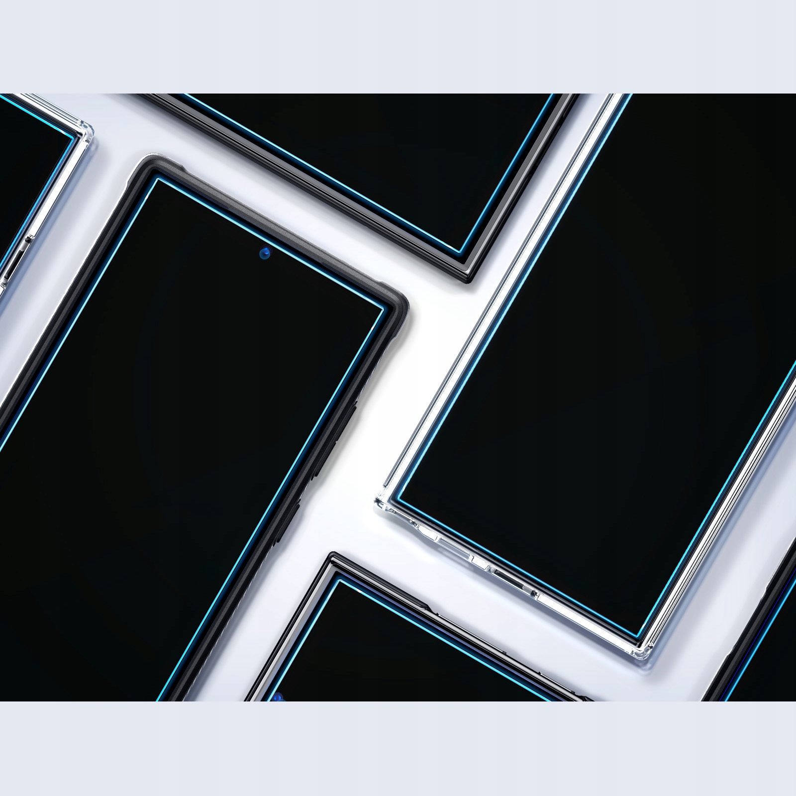 Szkło hartowane Spigen do Galaxy S24 Ultra, 9H, szybka z aplikatorem 2-Pack Typ 2,5D