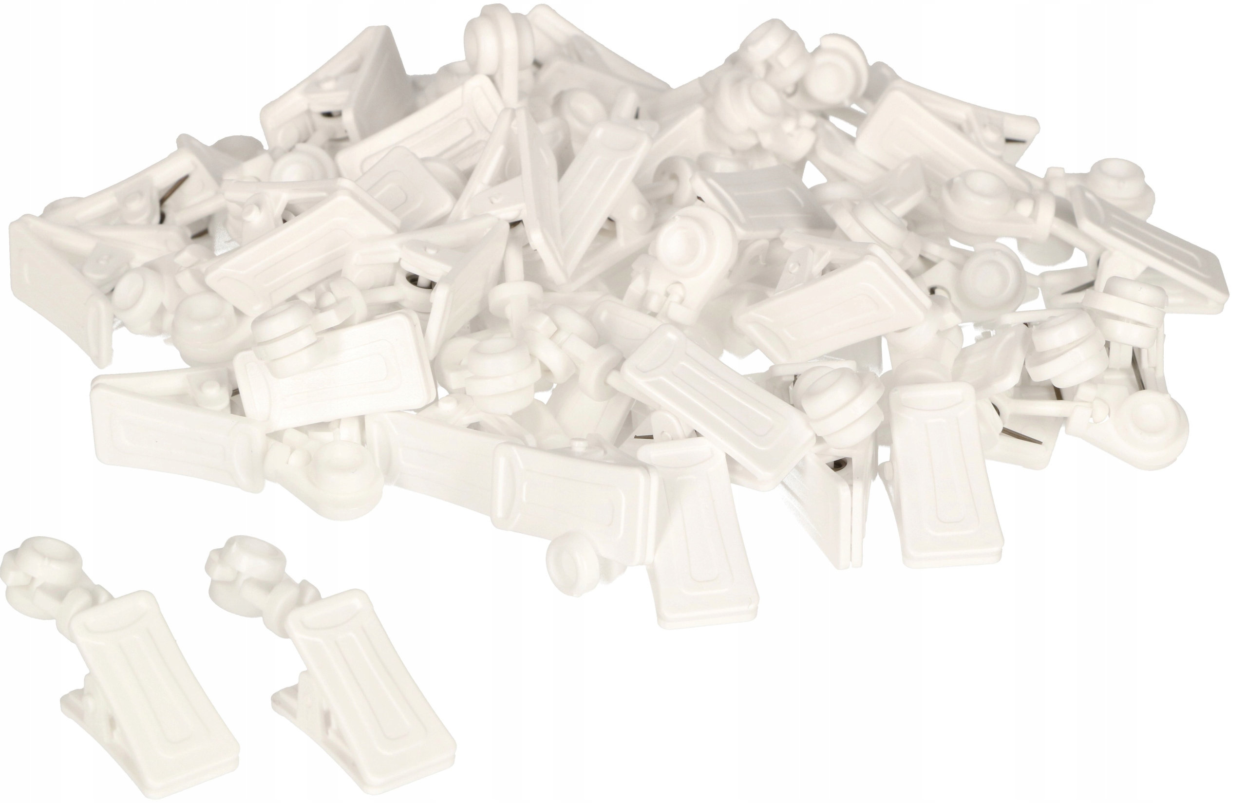 ŻABKI OBROTOWE DO SZYNY SUFITOWEJ PCV FIRAN 100SZT