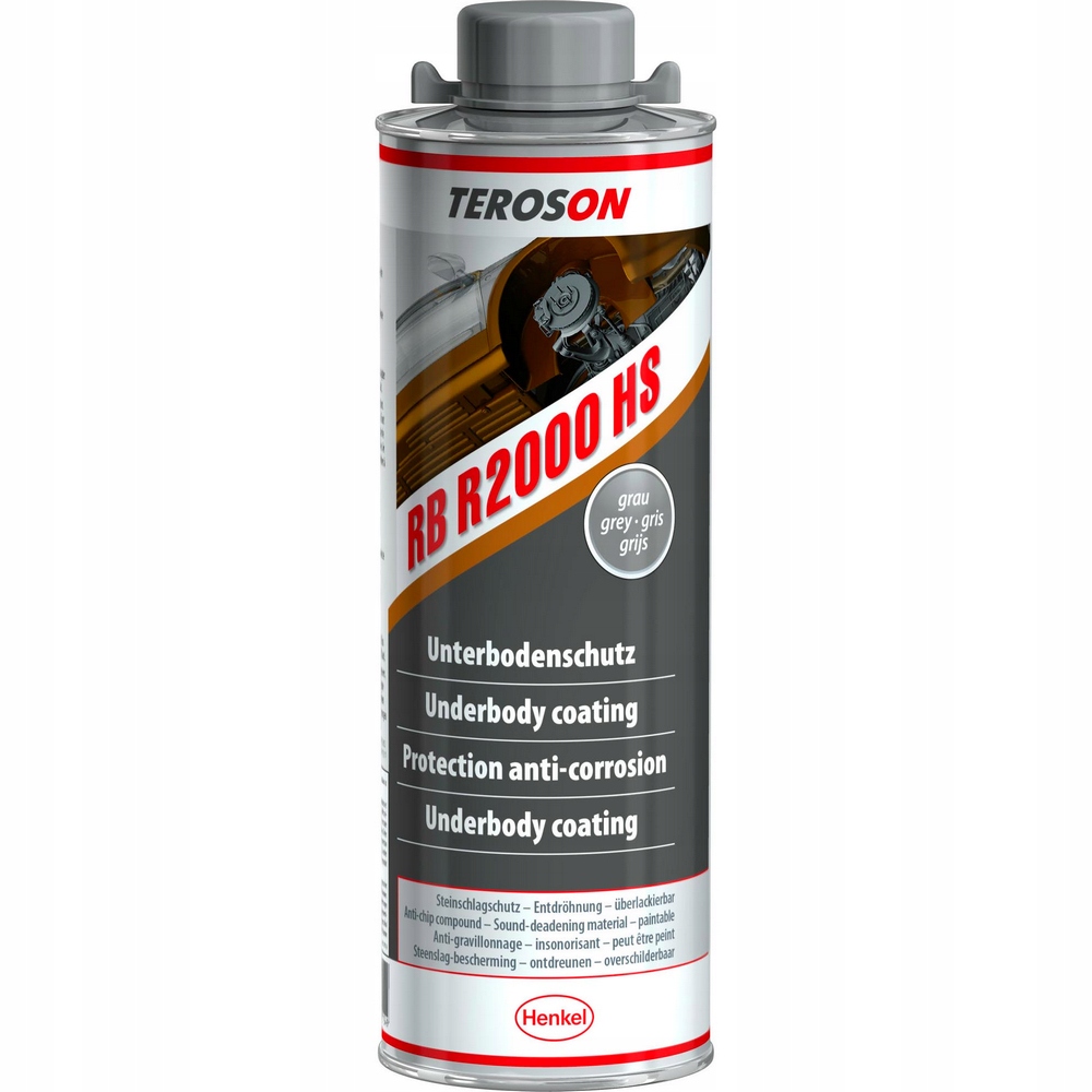 Технічне обслуговування шасі TEROSON RB R2000 HS сірий 1л