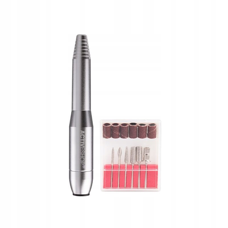 Bruska na nehty Mini Pro203 stříbrná