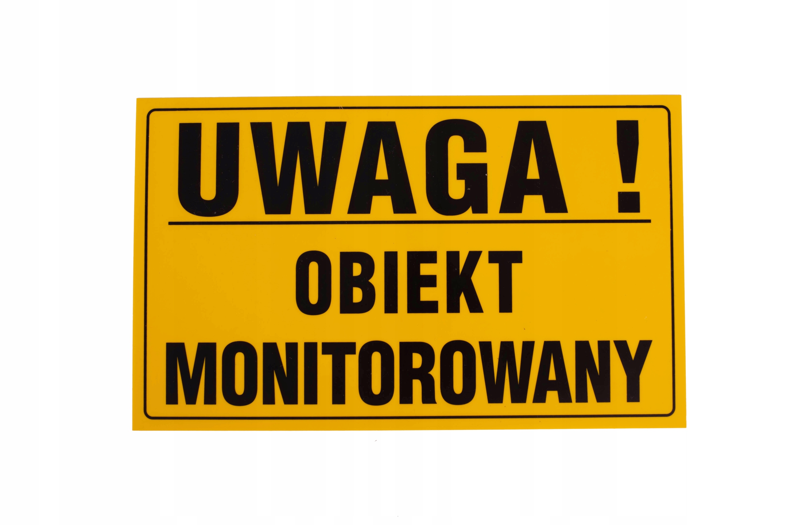 Tablica tabliczka informacyjna ostrzegawcza 20x33