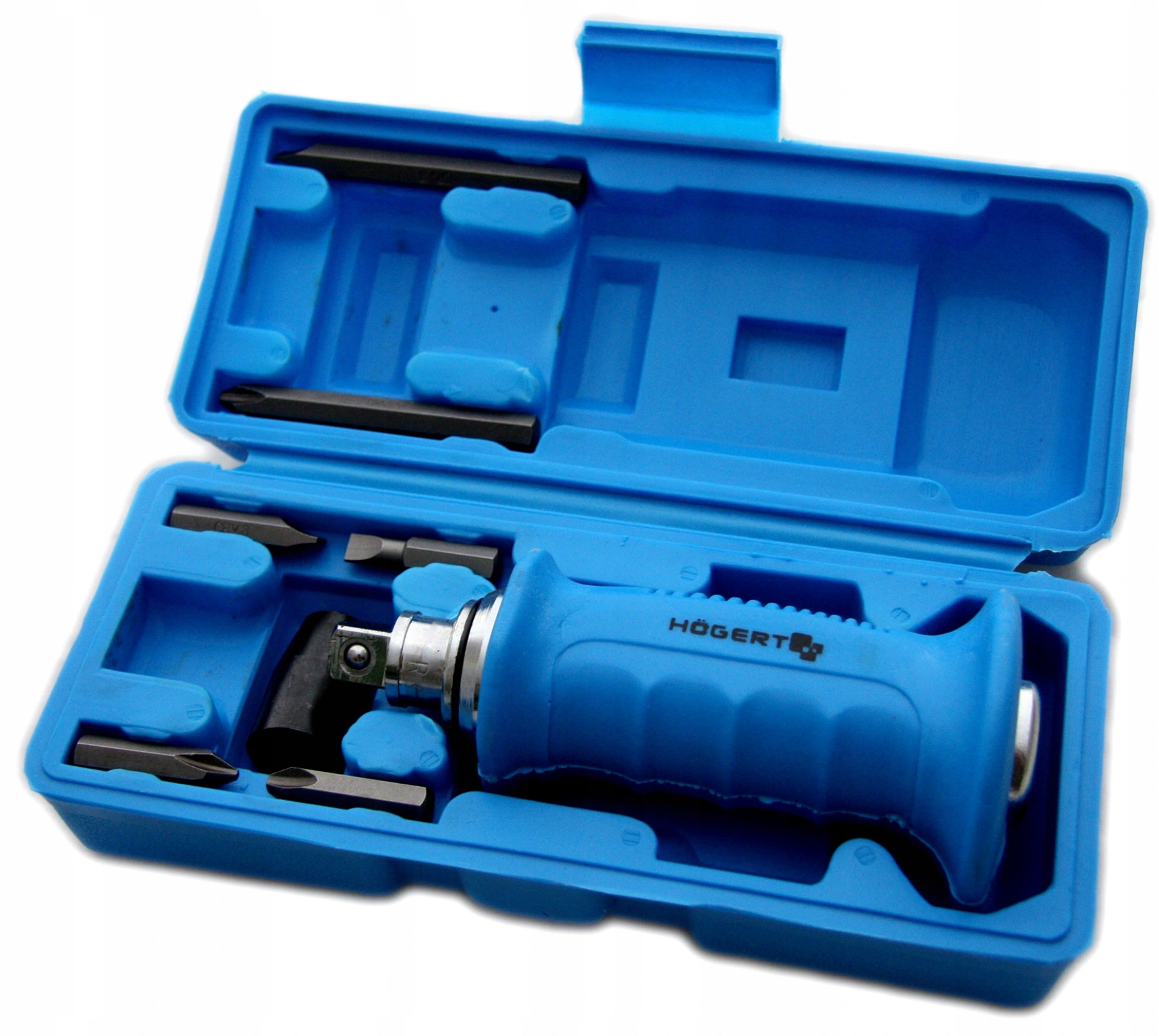 

Wkrętak udarowy 1/2'' z końcówkami HT1S077 Hogert