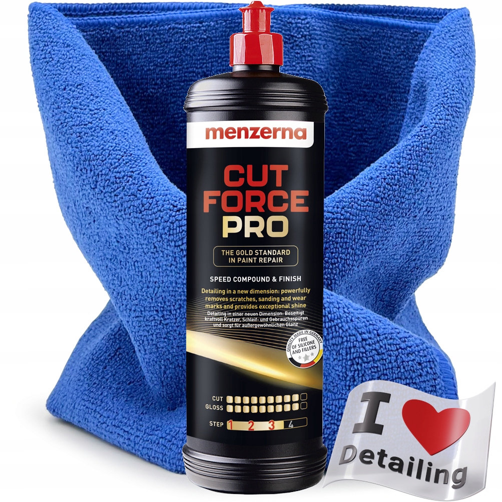 Menzerna Cut Force Pro Speed Compound Finish 1L Leštiaca Pasta Na Auto