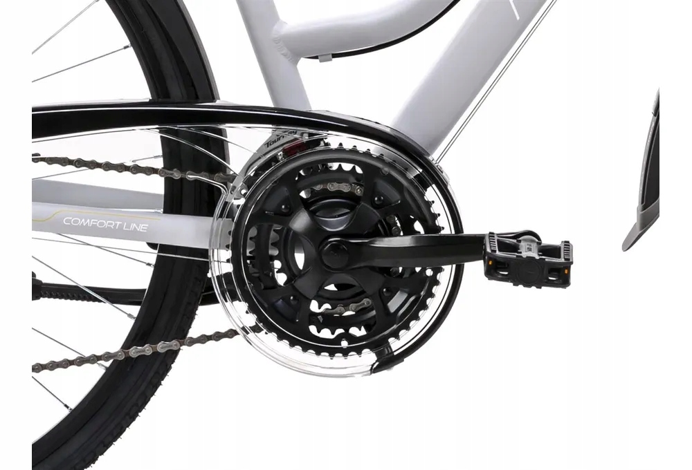 Rower Romet Gazela 2 17"M/Czarno-biała/2023 Model Gazela 2 wersja B