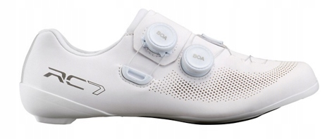 Boty zapínané do pedálů Shimano SH-RC703 silniční vel. 38 bílé pevné Box