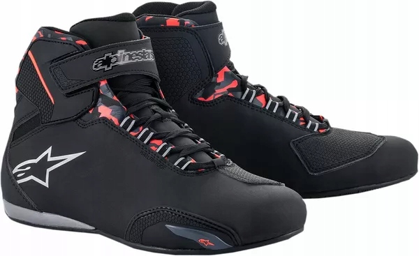 Topánky Alpinestars Sektor Wp black/gray/red 11,5 45