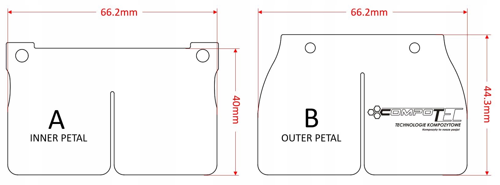 HUSQVARNA CR/WR 250 listki membrany zawór VFORCE 2 Producent inny