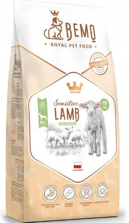 Bemo Sensitive Lamb Karma Dla Psa Średnie I Duże Rasy Jagnięcina 10kg