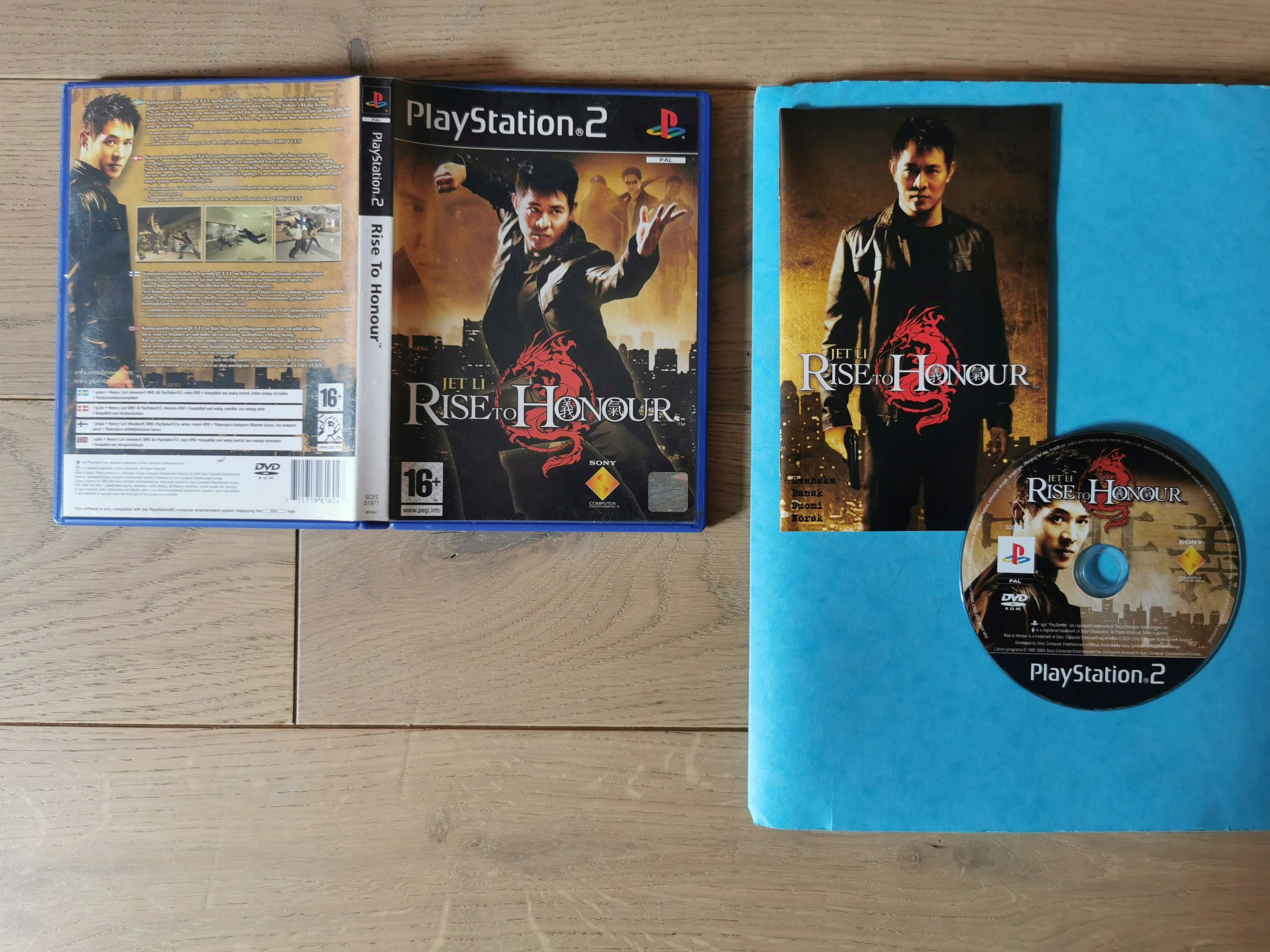 Rise To Honour Platforma Sony PlayStation 2 (PS2)