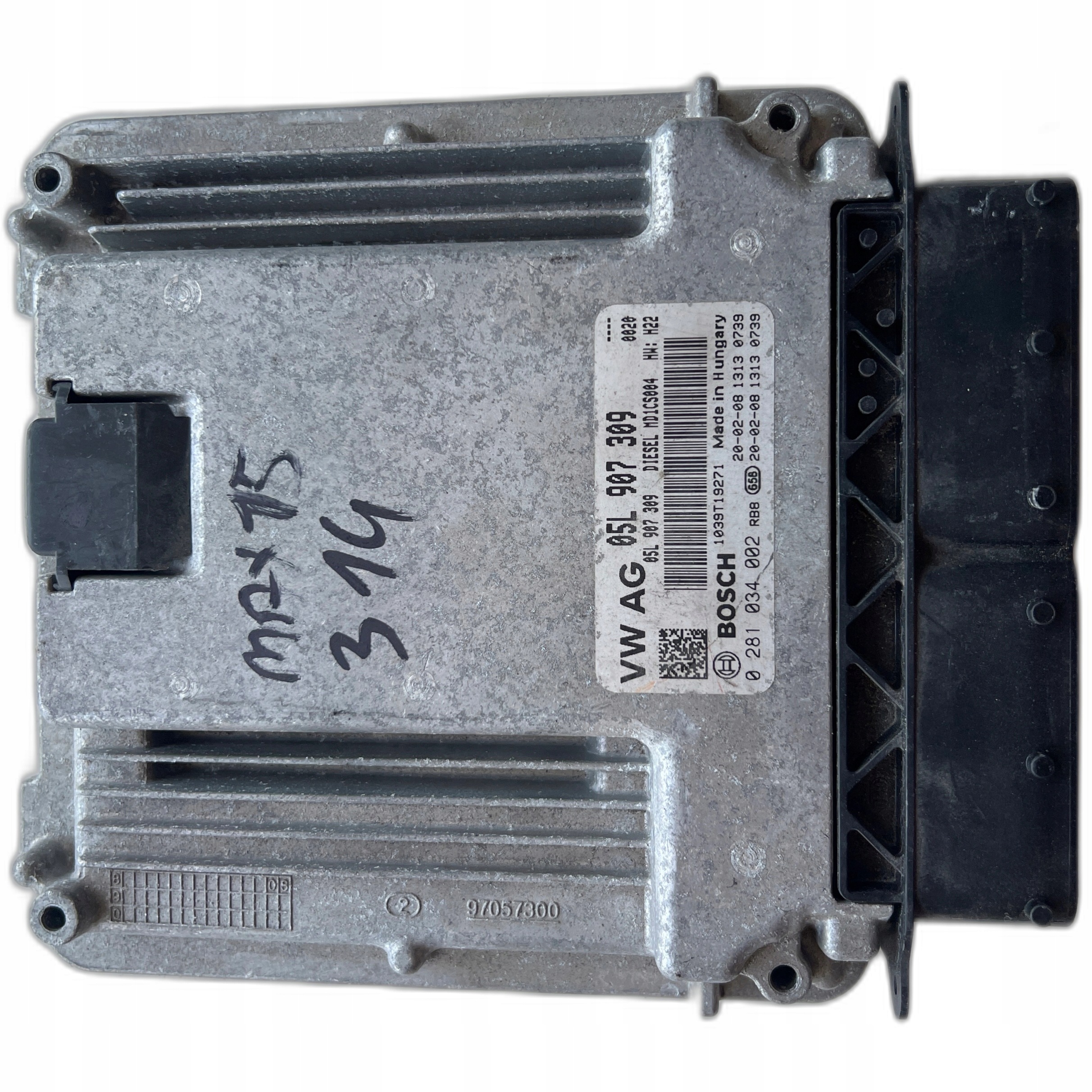 AUDI A7 2.0 TSI 05L907309 0281034002 1039T19271 computer originale