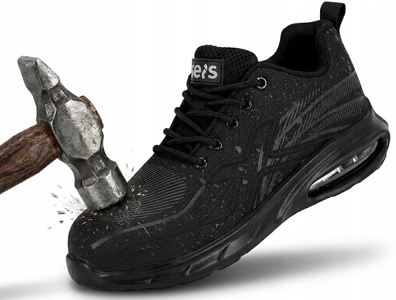 Buty robocze męskie Półbuty Robocze sportowe Oddychające z Noskiem S1P Bhp