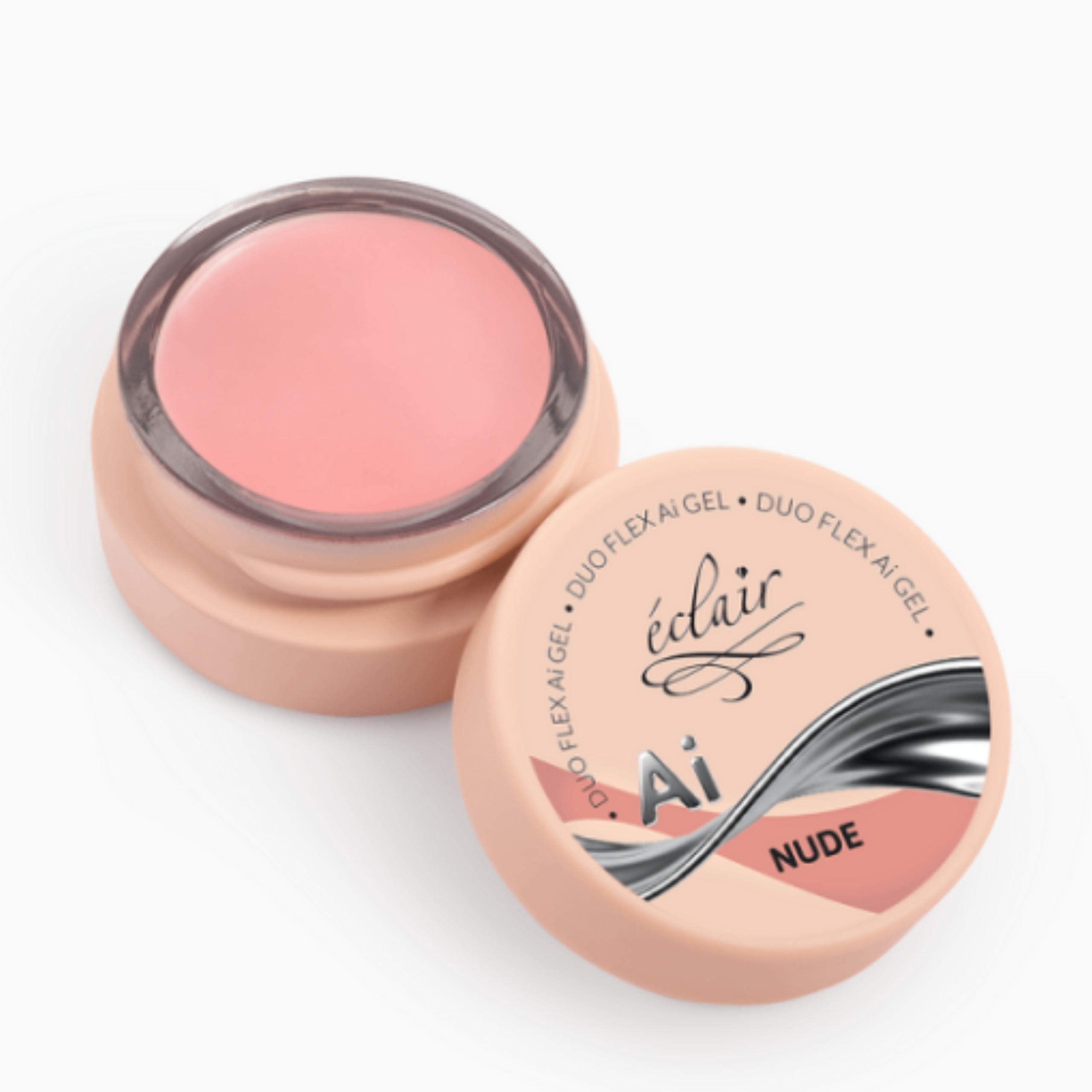 Eclair Żel Budujący Do Paznokci Duo Flex Ai Gel Nude 50g