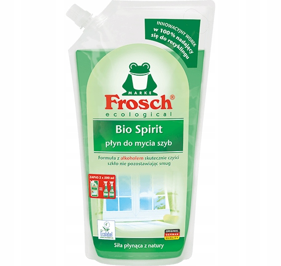 

Frosch płyn do mycia szyb i luster zapas 1 l