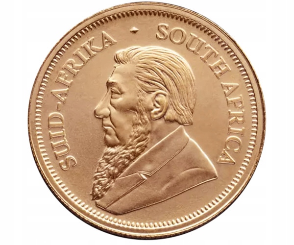 Złota Moneta Krugerrand 1 uncja w kapslu Losowe Roczniki O
