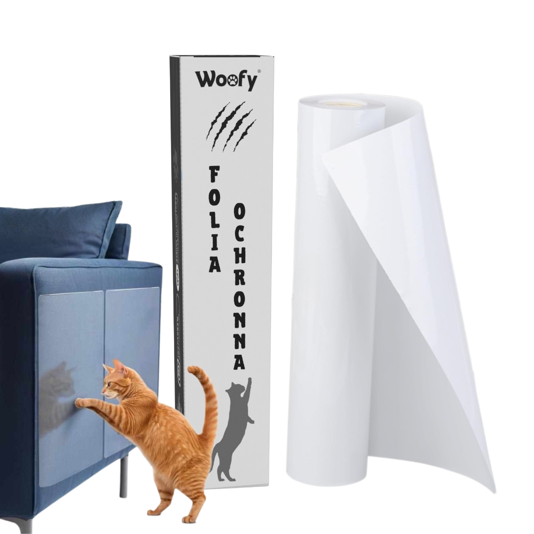 FOLIA OCHRONNA PRZECIW DRAPANIU NA MEBLE GRUBA SAMOPRZYLEPNA 300x45cm