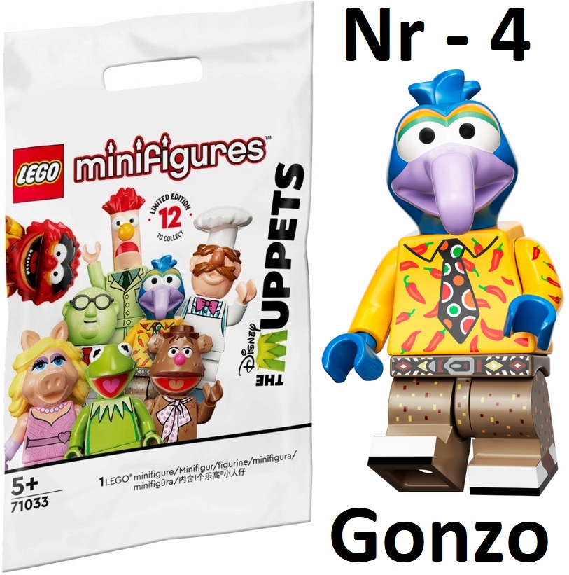 

Lego 71033 Minifigures Muppety Gonzo Nr 4
