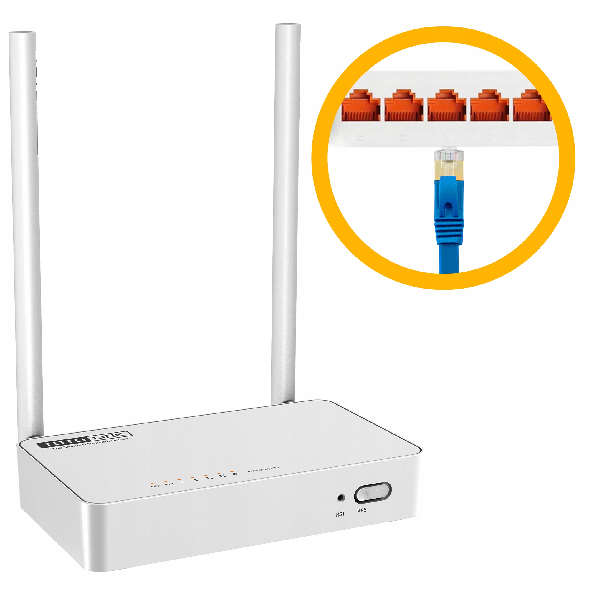 

Domowy Router WiFi Totolink N300RT V4 2,4GHz
