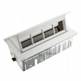 Nábytková zásuvka 8 modulů Bílá Legrand 654809