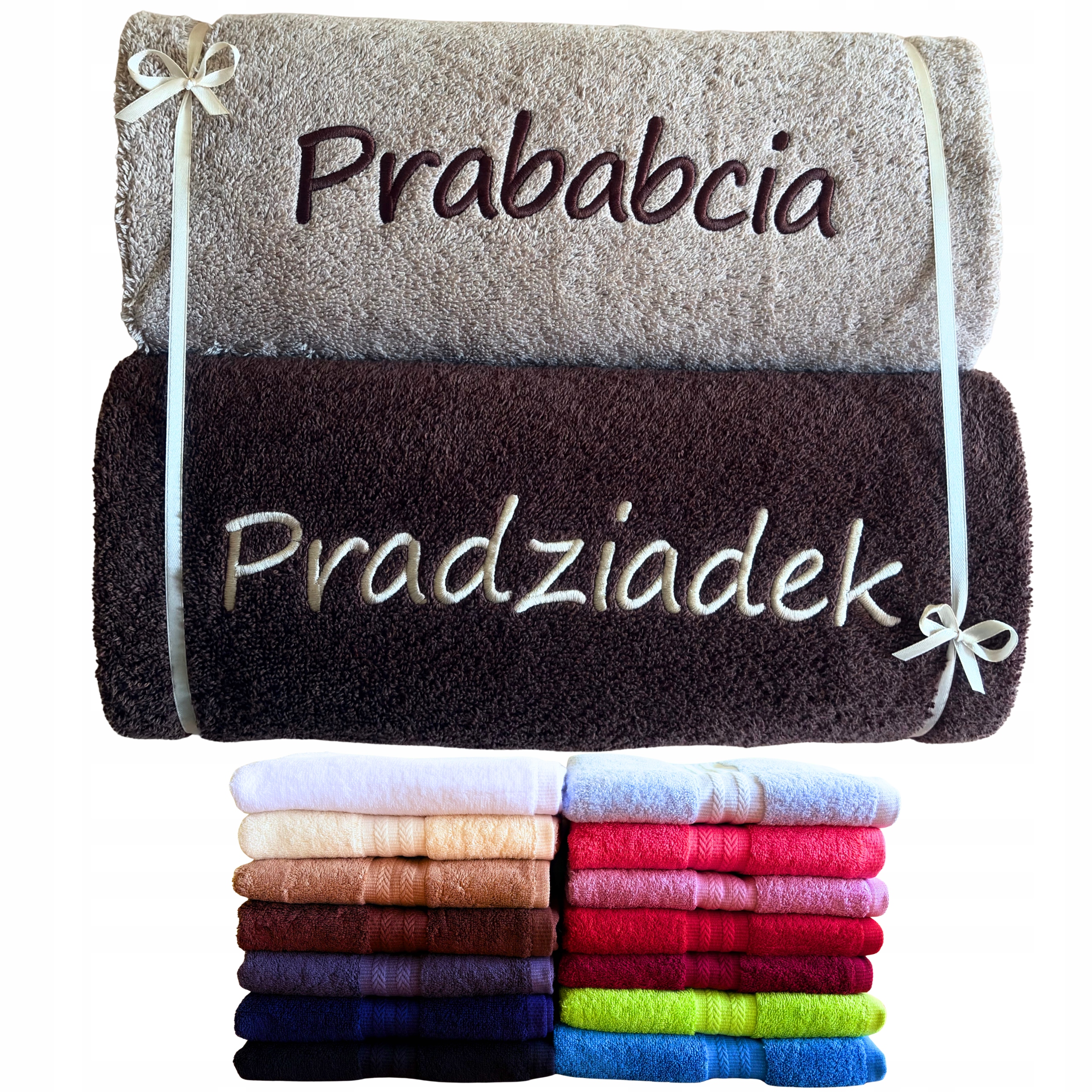 Dárek pro prababičku, dědečka na Den Prarodičů, pradědečků, Ručníky