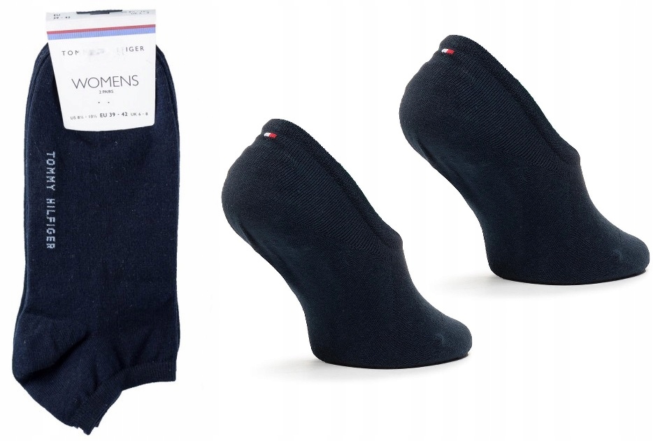 

Tommy Hilfiger Skarpetki Stopki Damskie 39-42 2P