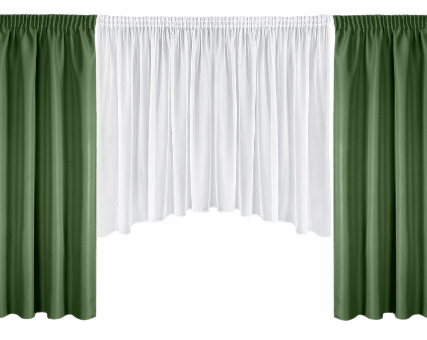 ZESTAW FIRANY ZASŁONY GOTOWE KUCHNIA POKÓJ 13 KOL Marka Eurofirany