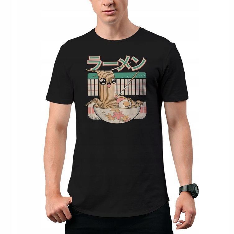 

Koszulka T-Shirt Kawaii Noodles Soup Japonia L