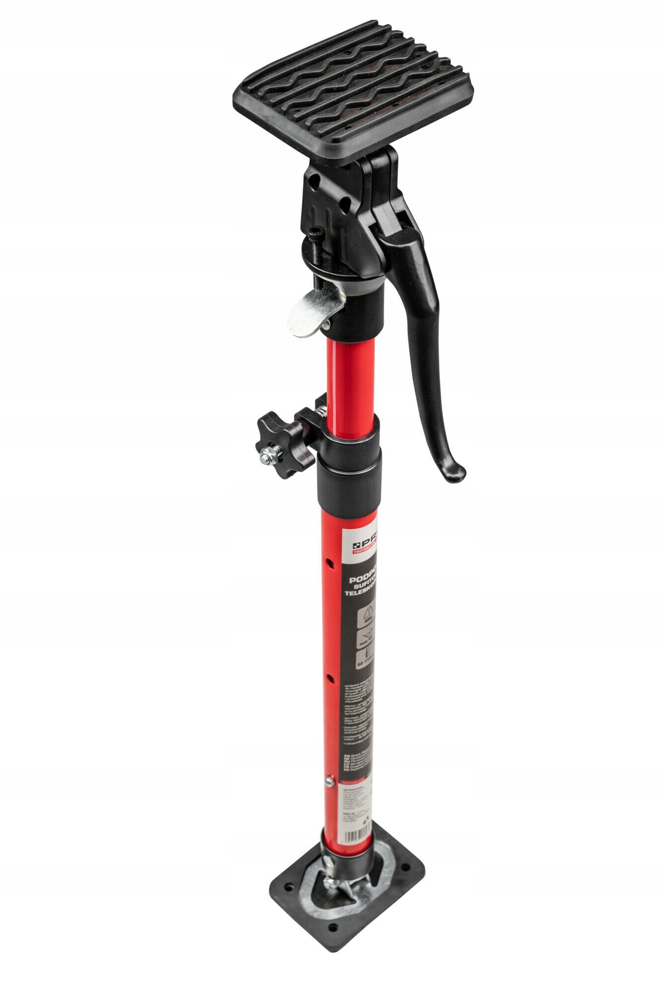 Teleskopická stropní podpěra 60-115 cm Rozpěrka Zvedák Práce pod úhlem 45